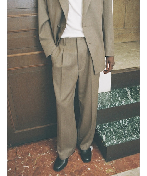 Llife（ライフ）の「Llife DOESKIN SLACKS（スラックス）」 - WEAR