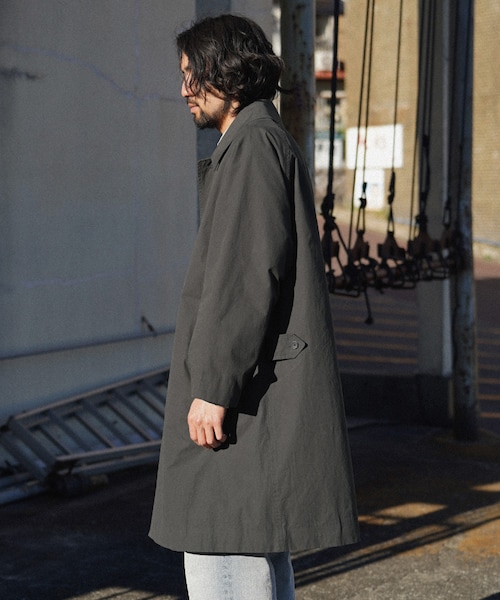 shiun（シウン）の「SOUTEIN COLLAR COAT（ステンカラーコート）」 - WEAR
