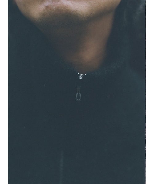 LIDNM（リドム）の「CASHMERE HARD MILLED ZIP VEST（ベスト）」 - WEAR