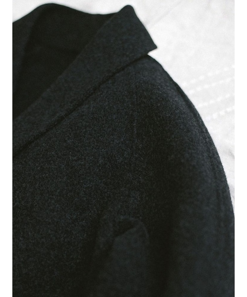 LIDNM（リドム）の「SHAWL COLLAR REVER COAT（その他アウター）」 - WEAR