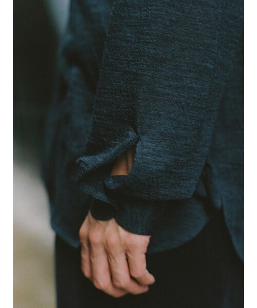 LIDNM（リドム）の「WOOL KNIT PO SHIRT（シャツ/ブラウス）」 - WEAR