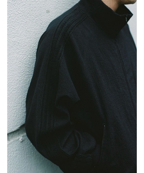 LIDNM（リドム）の「CROCHET BLADE WOOL BL（ブルゾン）」 - WEAR