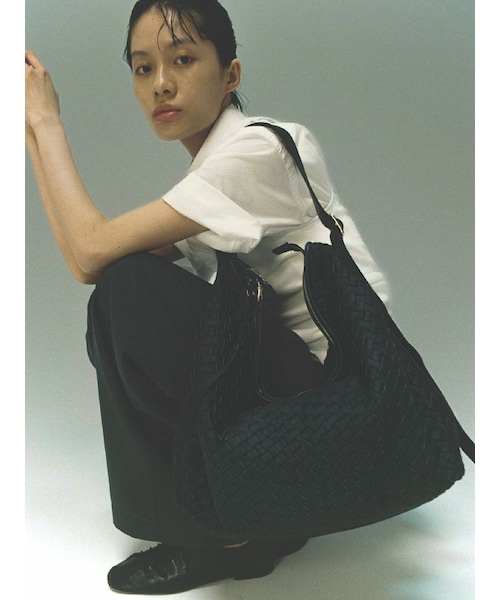 Llife（ライフ）の「Llife COW LEATHER MESH BAG（ショルダーバッグ