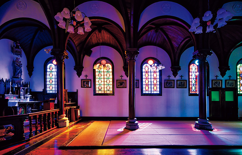 心洗われる日本の名教会建築を訪ねて──。ミサが行われる教会としては