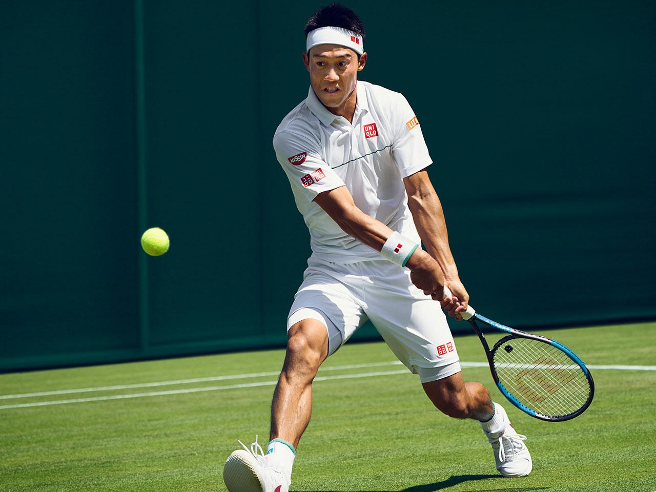 フェデラー、錦織が着用するユニクロのウインブルドンモデルが発売開始