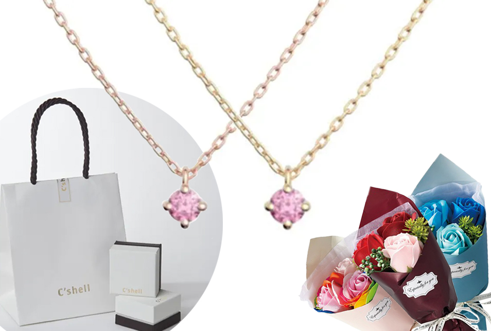 18金（K18）0.06ctダイヤモンド ネックレス | C'shell（シシェル）の