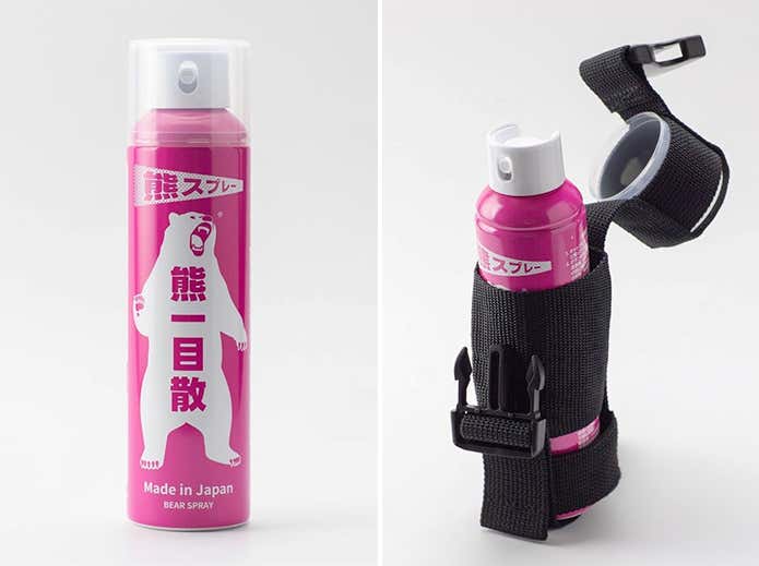 登山中の“もしも”に備える新たな相棒！国産熊スプレー「熊一目散」が