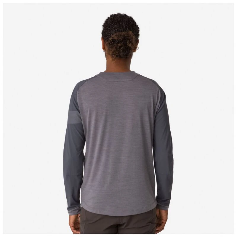 Rapha Mens Trail Windblock Jersey (Mushroom/Grey) | Sportpursuit.com