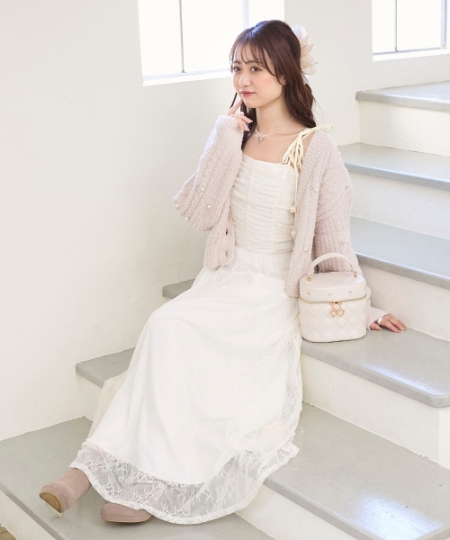 シャギーボレロ×キャミワンピセット/MAJESTIC LEGON(マジェスティック