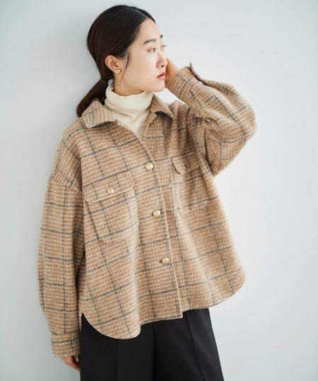 スライバーチェックジャケット/le.coeur blanc(ルクールブラン