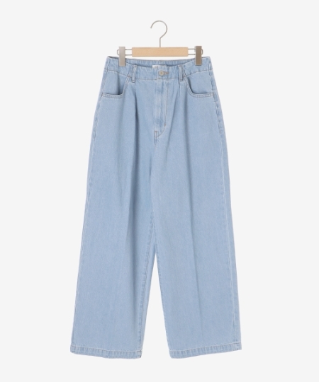 タックデニムワイドパンツ/le.coeur blanc(ルクールブラン)｜ルクール