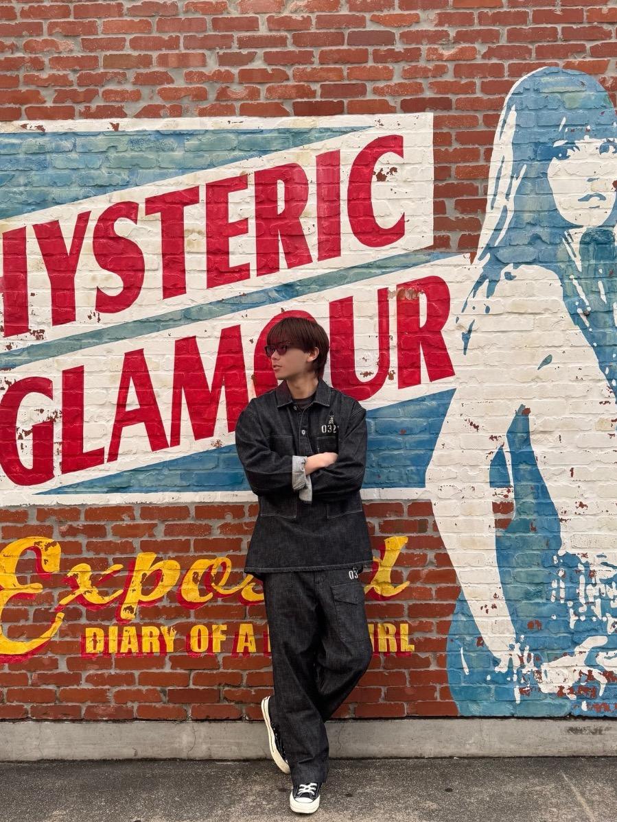 よしき | HYSTERIC GLAMOUR MEN | 181cm | HYSTERIC GLAMOUR福岡店