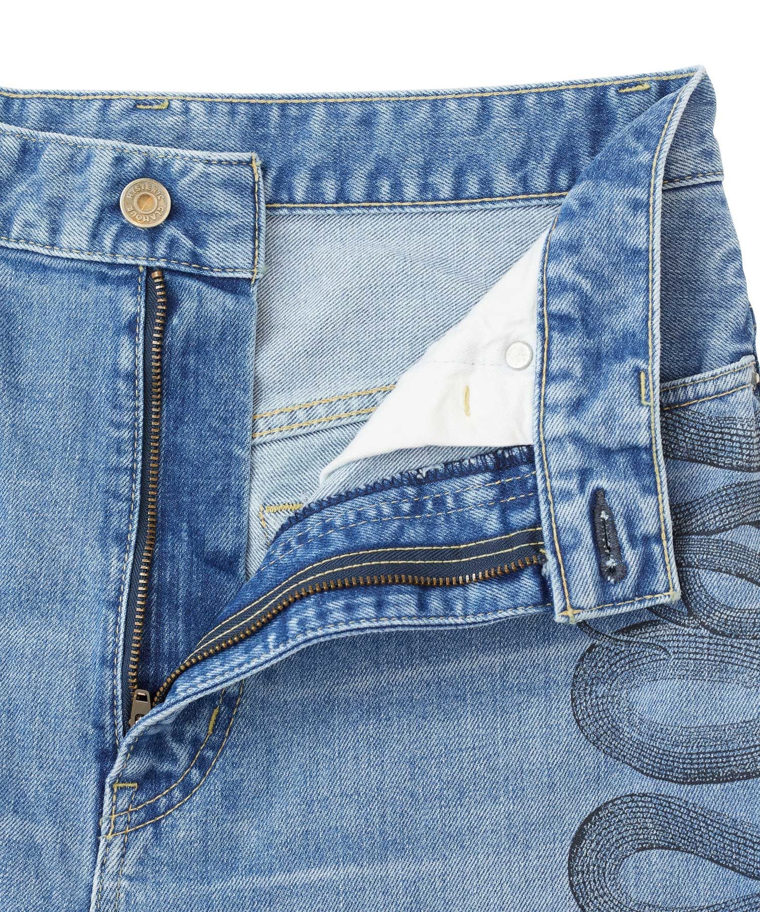 SNAKE LOOP柄デニムフレアパンツ|HYSTERIC GLAMOUR WOMEN | HYSTERIC