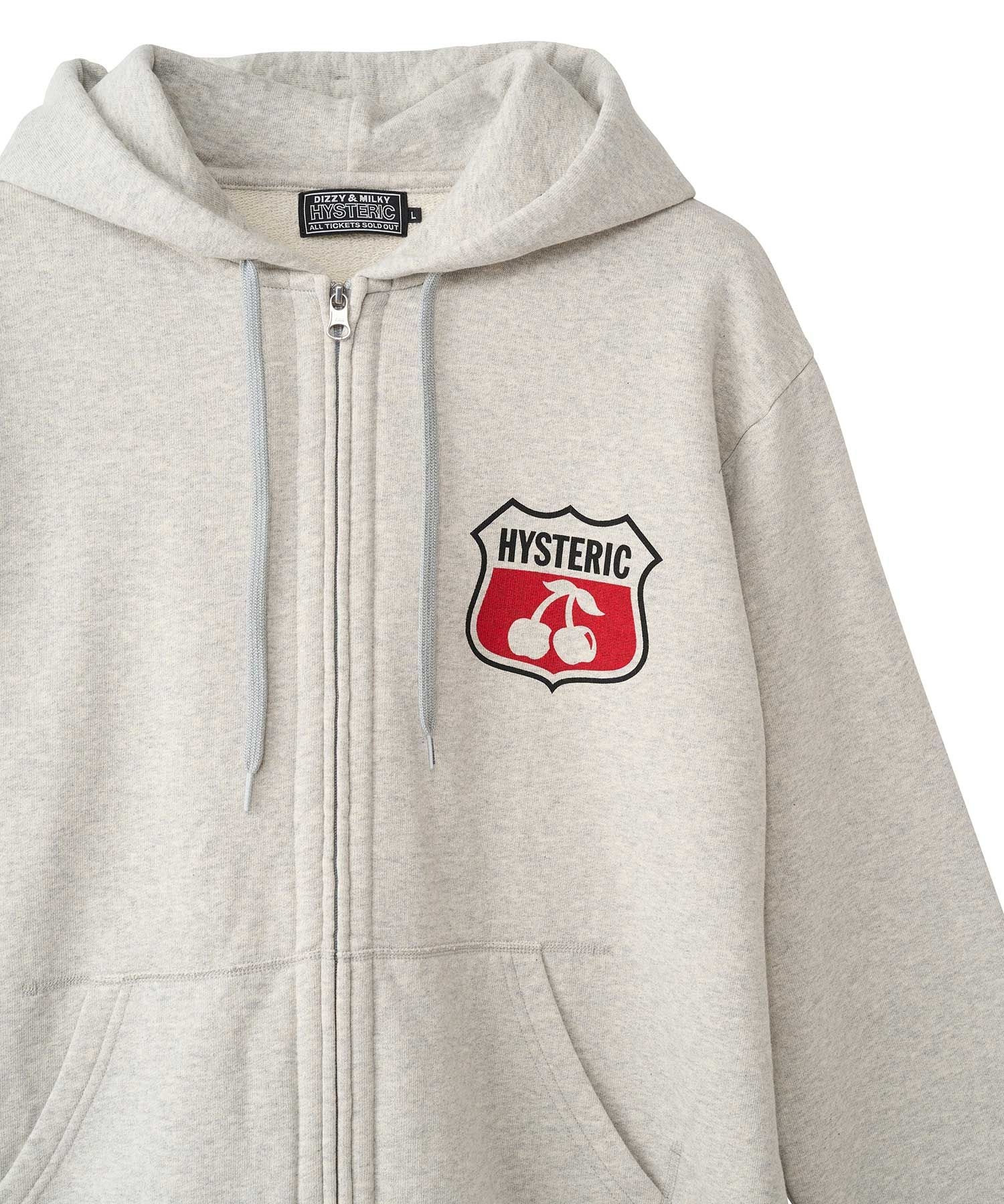 HYSTERIC CHERRY パーカー|HYSTERIC GLAMOUR MEN | HYSTERIC GLAMOUR