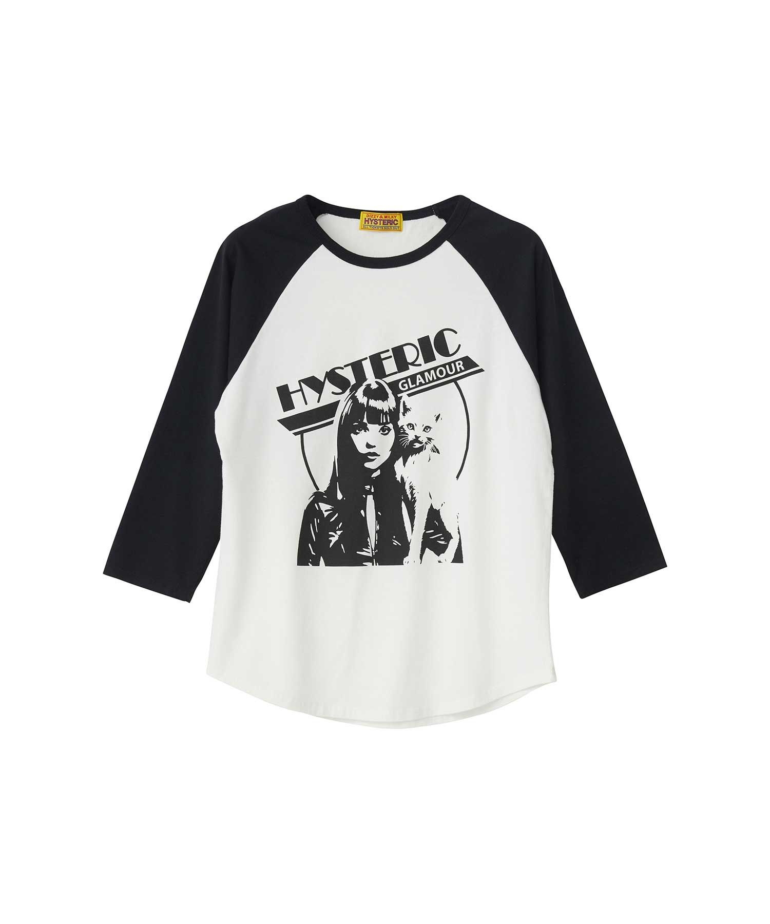 HYSTERIC WOMAN CAT 七分袖Tシャツ|HYSTERIC GLAMOUR WOMEN | HYSTERIC