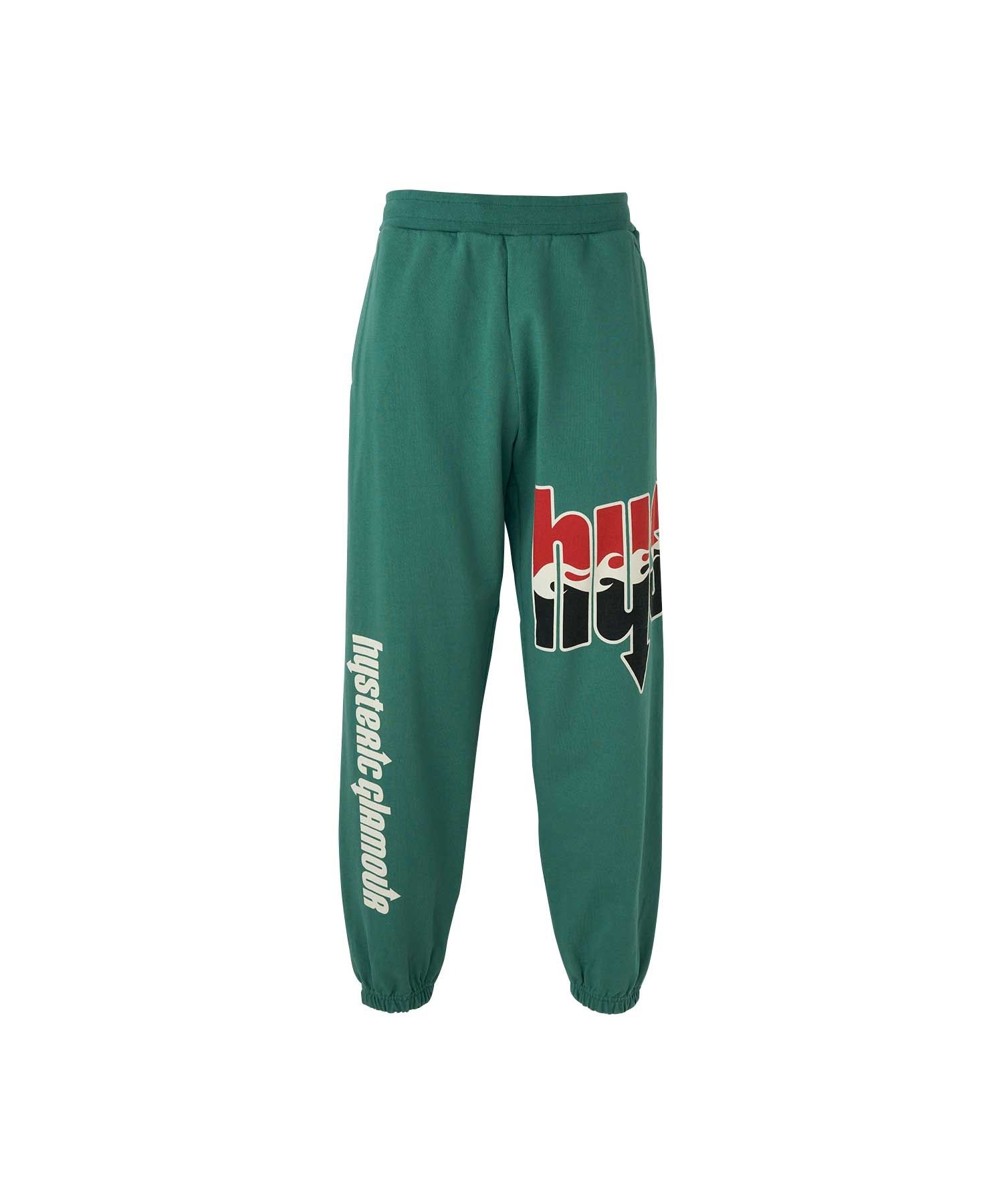 HYS FLARE LOGO スウェットパンツ|HYSTERIC GLAMOUR MEN | HYSTERIC