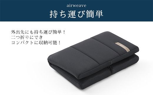 エアウィーヴ キャリークッションmini | airweave おすすめ