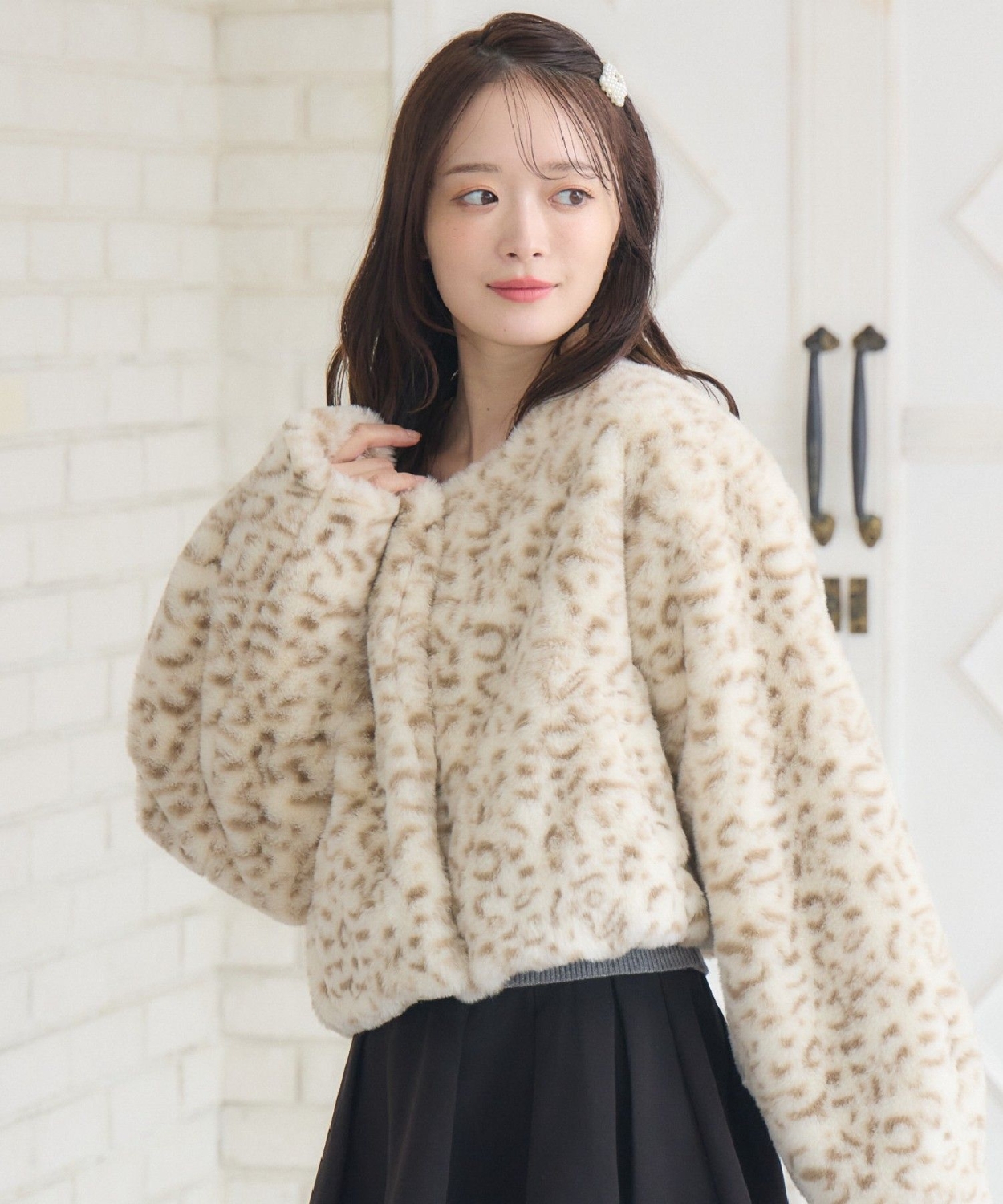 リバイバル】ノーカラーFファーJK|ems excite | RETRO GIRL ONLINE