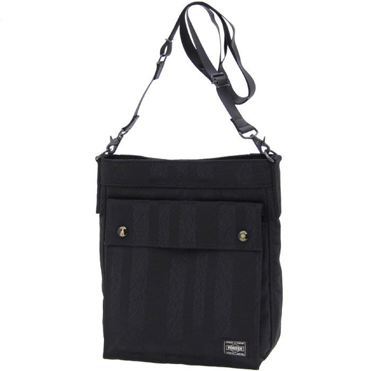 TANGO BLACK(タンゴブラック) SHOULDER BAG(L) | 吉田カバン
