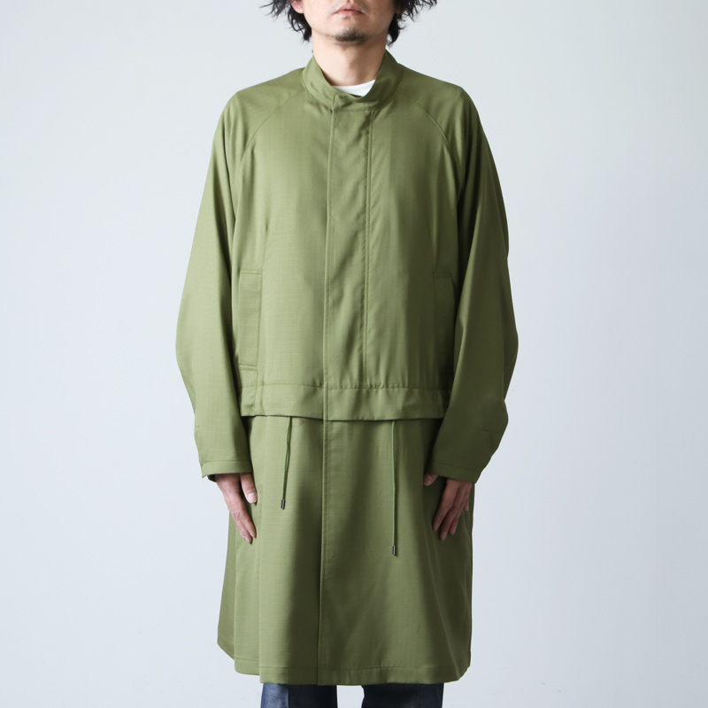WELLDER (ウェルダー) Stand Collar Coat / スタンドカラーコート
