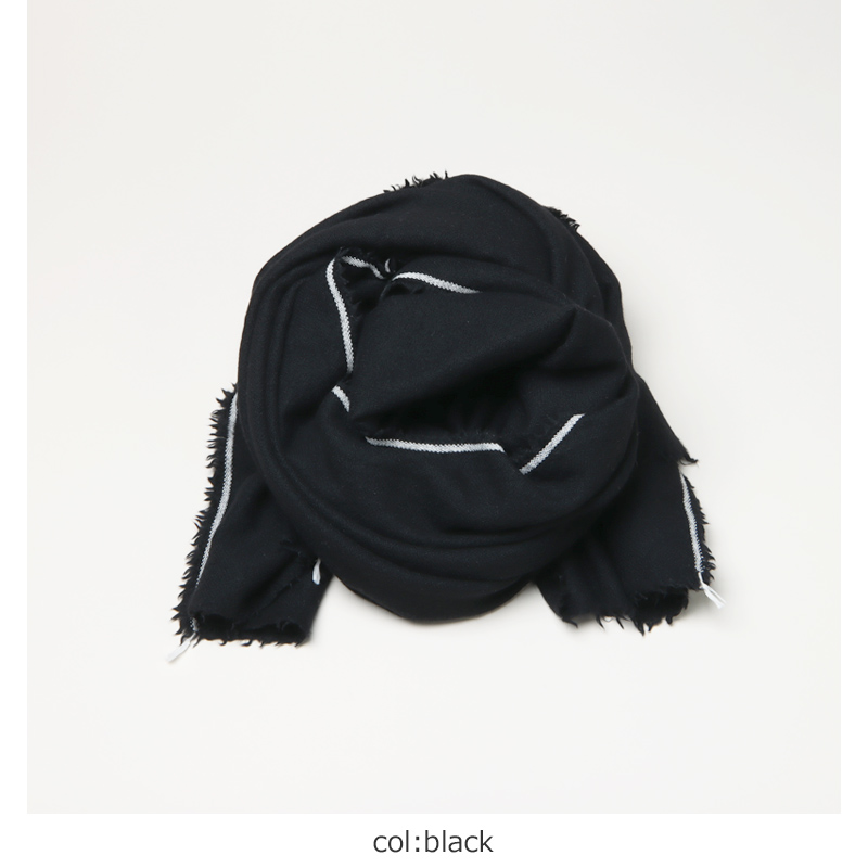 YAECA (ヤエカ) CONTEMPO WOOL STOLE / コンテンポウールストール