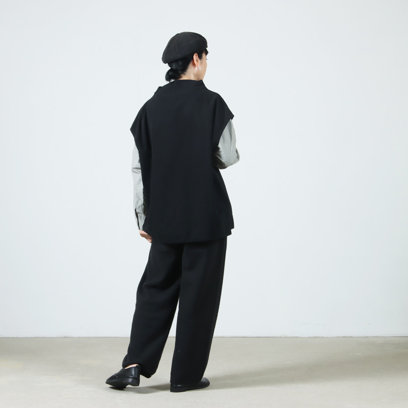 evameva (エヴァムエヴァ) cashmere pants / カシミヤ パンツ