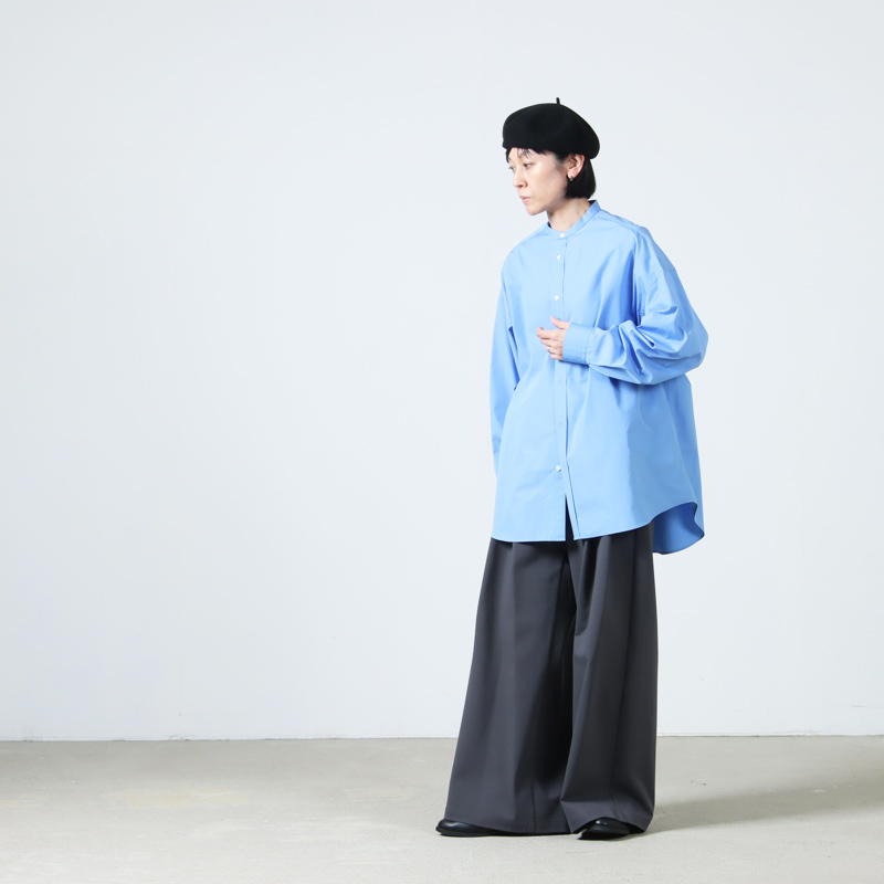 Graphpaper (グラフペーパー) Compact Ponte Two Tuck Wide Pants