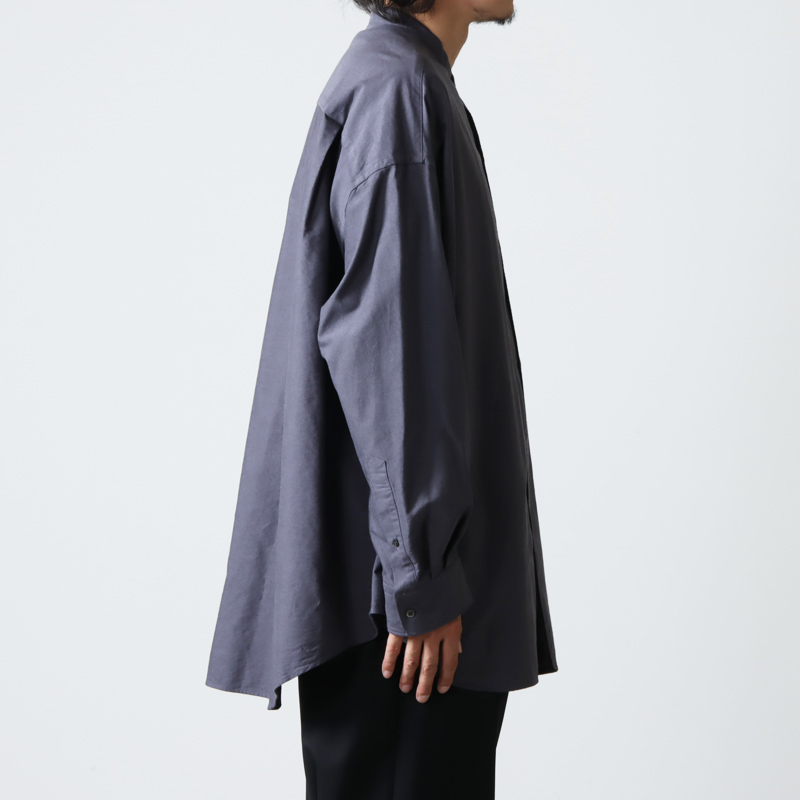 Graphpaper (グラフペーパー) Oxford Oversized Band Collar Shirt