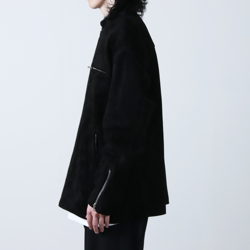 Graphpaper (グラフペーパー) Goat Suede Single Riders Jacket