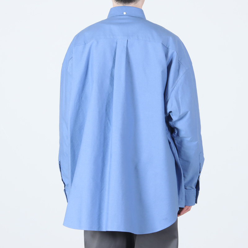 Graphpaper (グラフペーパー) Oxford L/S Oversized B.D Shirt