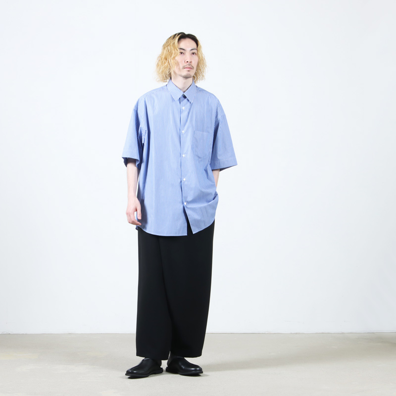 Graphpaper (グラフペーパー) SIDOGRAS S/S Oversized Regular Collar