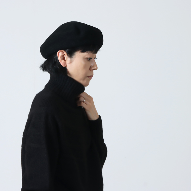 KIJIMA TAKAYUKI (キジマタカユキ) WOOL CASHMERE BASQUE BERET