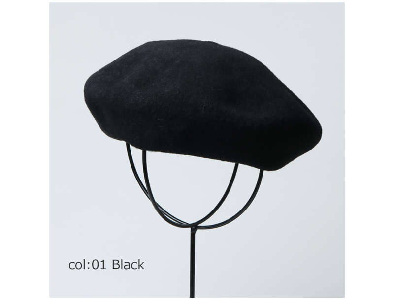 KIJIMA TAKAYUKI (キジマタカユキ) WOOL CASHMERE BASQUE BERET