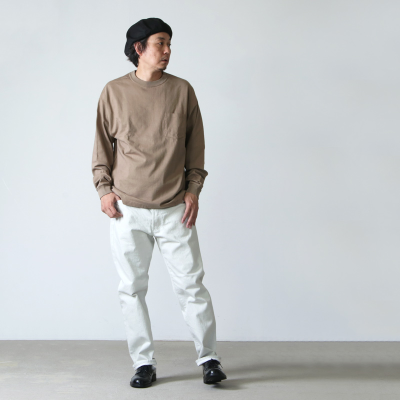 Ordinary Fits (オーディナリーフィッツ) 5POCKET ANKLE DENIM white