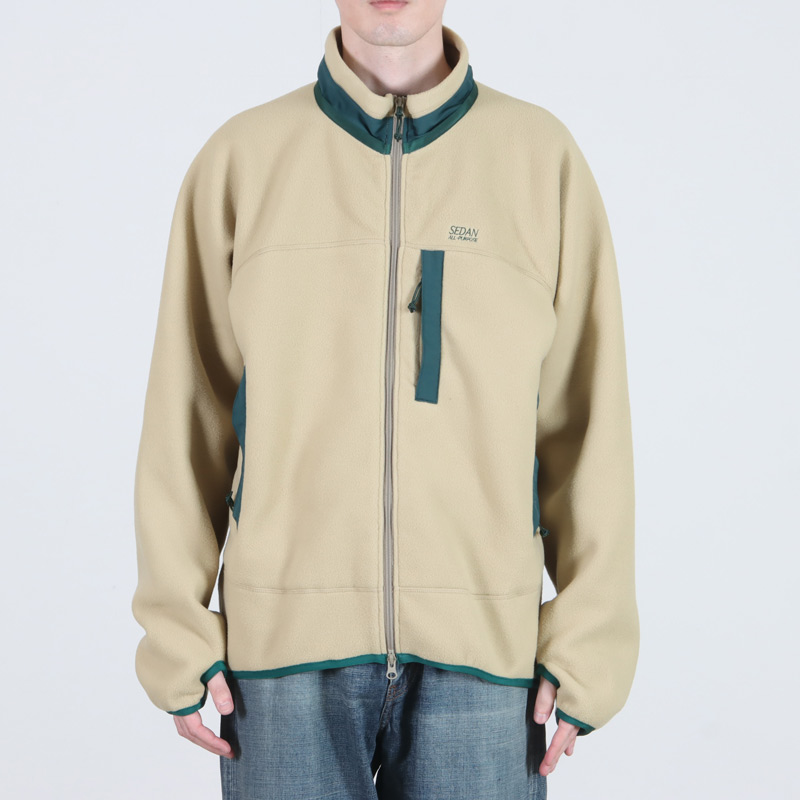 SEDAN ALL-PURPOSE (セダンオールパーパス) Fleece Full Zip Jacket