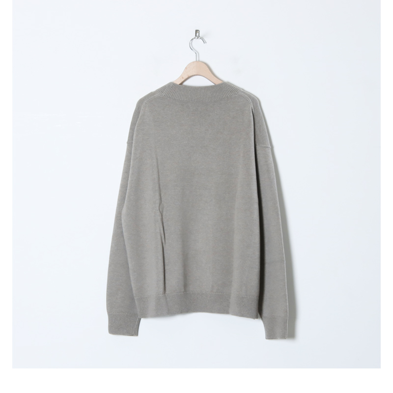 STUDIO NICHOLSON (スタジオニコルソン) SOLA V NECK JUMPER