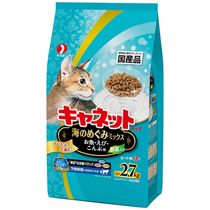 キャネットチップ 海のめぐみミックス 2.7kg | キャットフード 通販