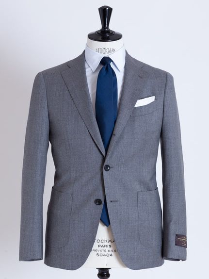 CANONICO｜21micron】ウールジャケット｜グレー（ジャケット