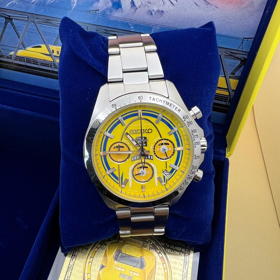 Seiko × SHINKANSEN CLASS 923 DR.YELLOW T4 LAST RUN JANUARY for