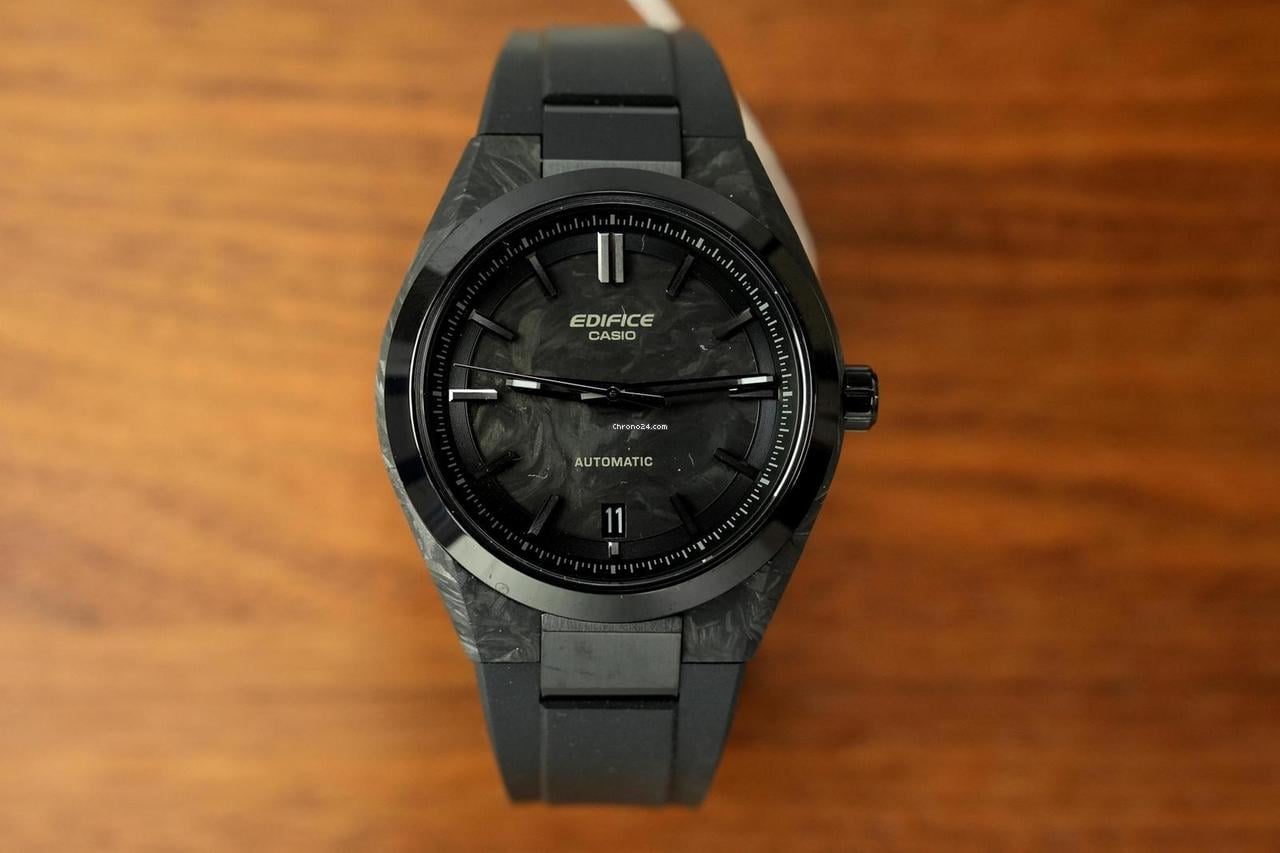 Casio EFK-100XPB-1AJF mechanical Automatic Forged Carbon for