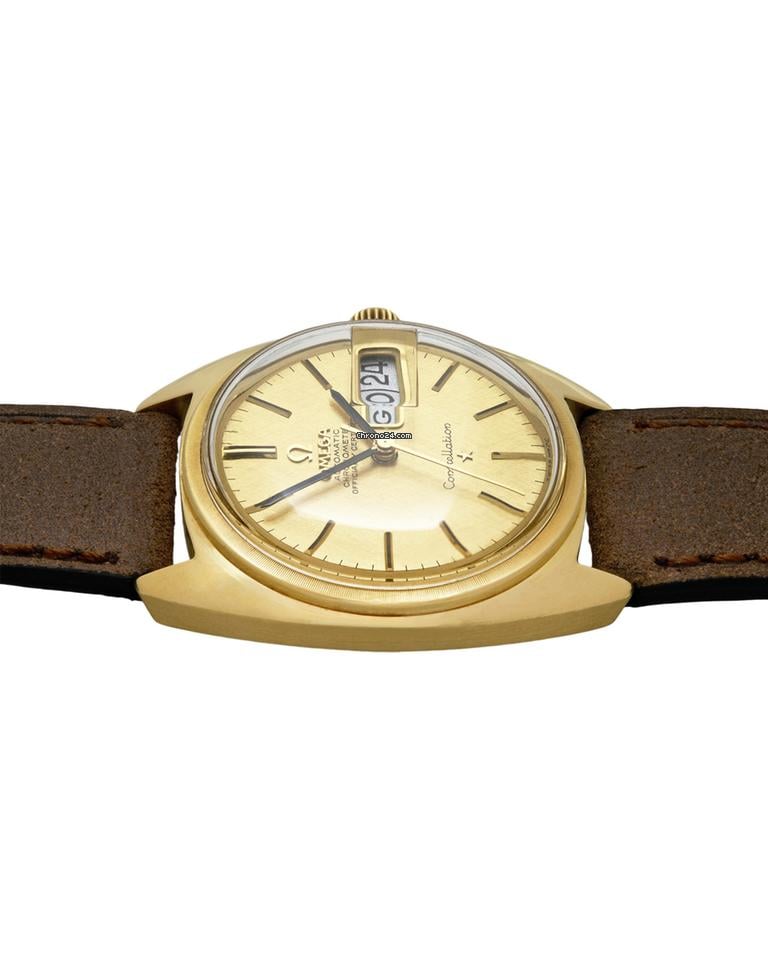 Omega Constellation DayDate Automatic 18 kt ref 168.019 for £3,493