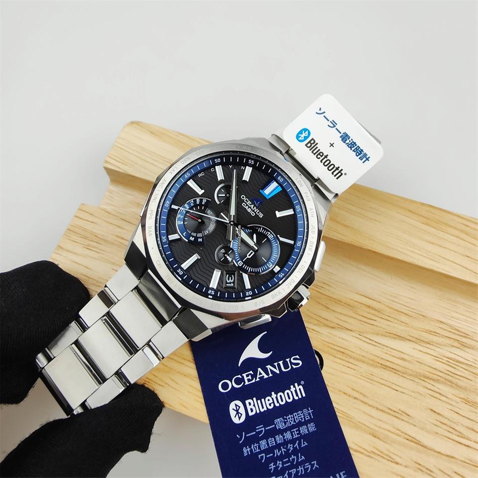Casio Oceanus titanium solar radio men's watch OCW-T6000-1AJF for