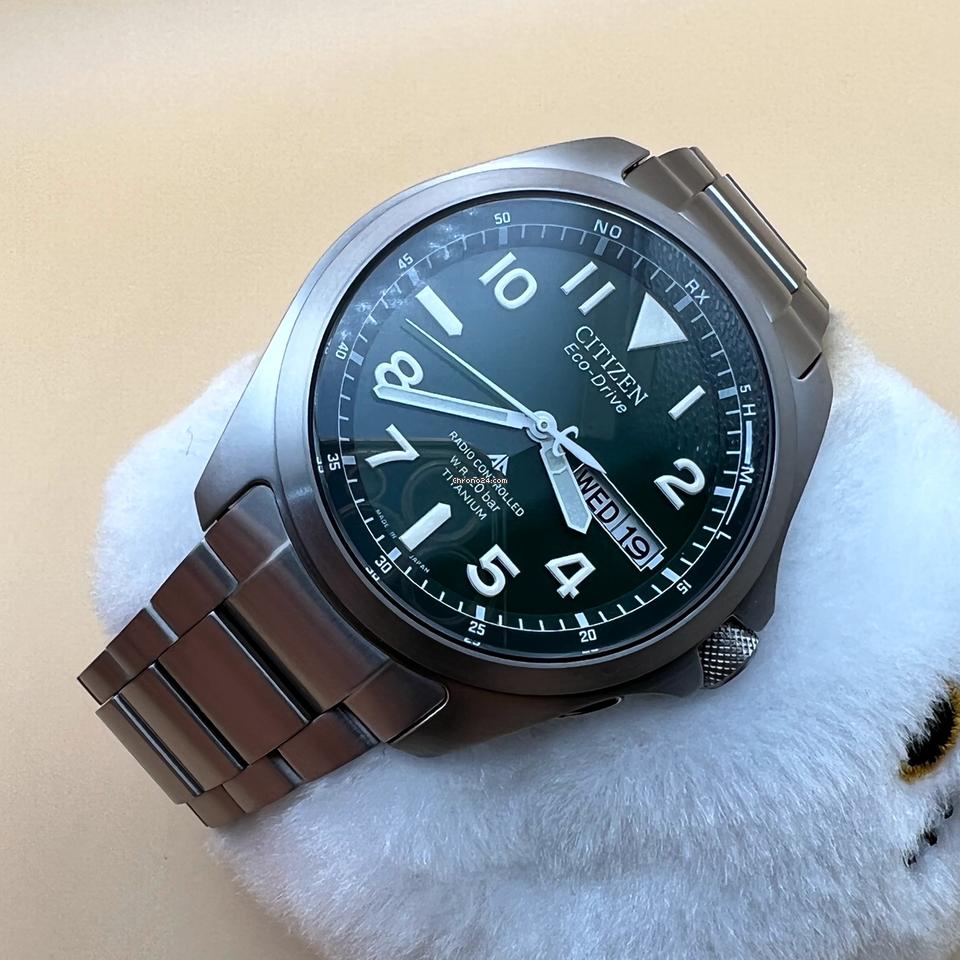 Citizen PROMASTER LAND Eco Drive Radio Watch PMD56-2951 for $347