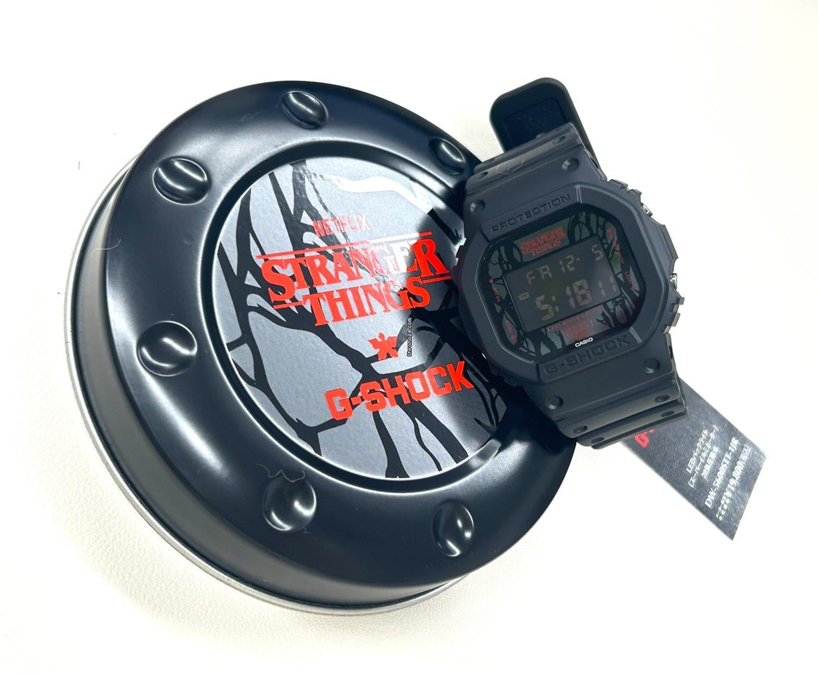 Casio DW-5600STT-1JR Stranger Things collaboration model for $158