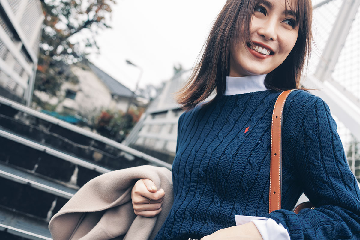 義実家ウケもNo.1！『ラルフ』のケーブルニットはアラサー女子の新名品