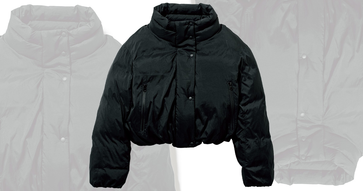 無印良品 MUJI Labo】の「ショート丈ダウン」はモードに着られる