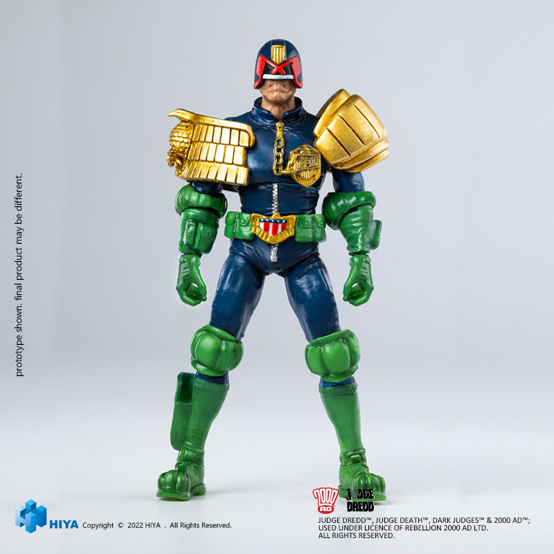AmiAmi [Character & Hobby Shop] | Judge Dredd 1/18 Action Figure