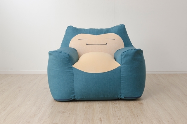 いねむりポケモン”カビゴンを模したビーズソファが予約受付中
