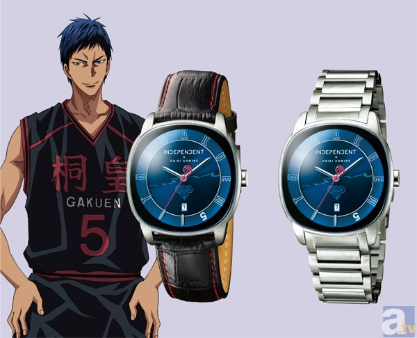 黒子のバスケ』コラボ時計に新モデル登場！火神・黄瀬・緑間 ほか