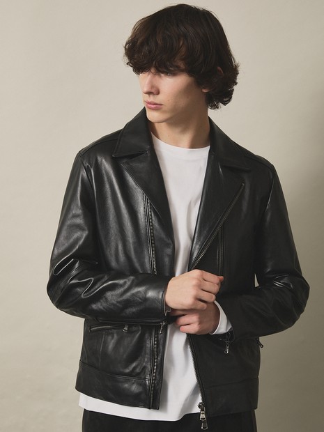 セミダブル レザージャケット｜5351POUR LES HOMMES / 5351プール・オム